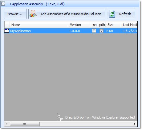 ndepend finalbuilder integration create a project