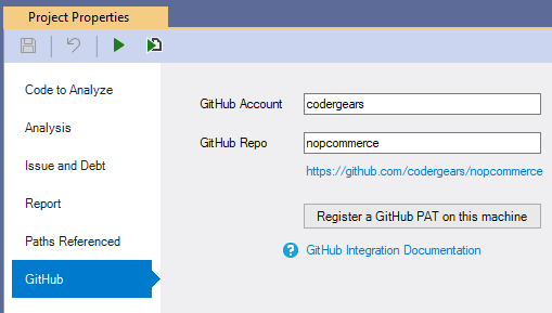 NDepend Project GitHub